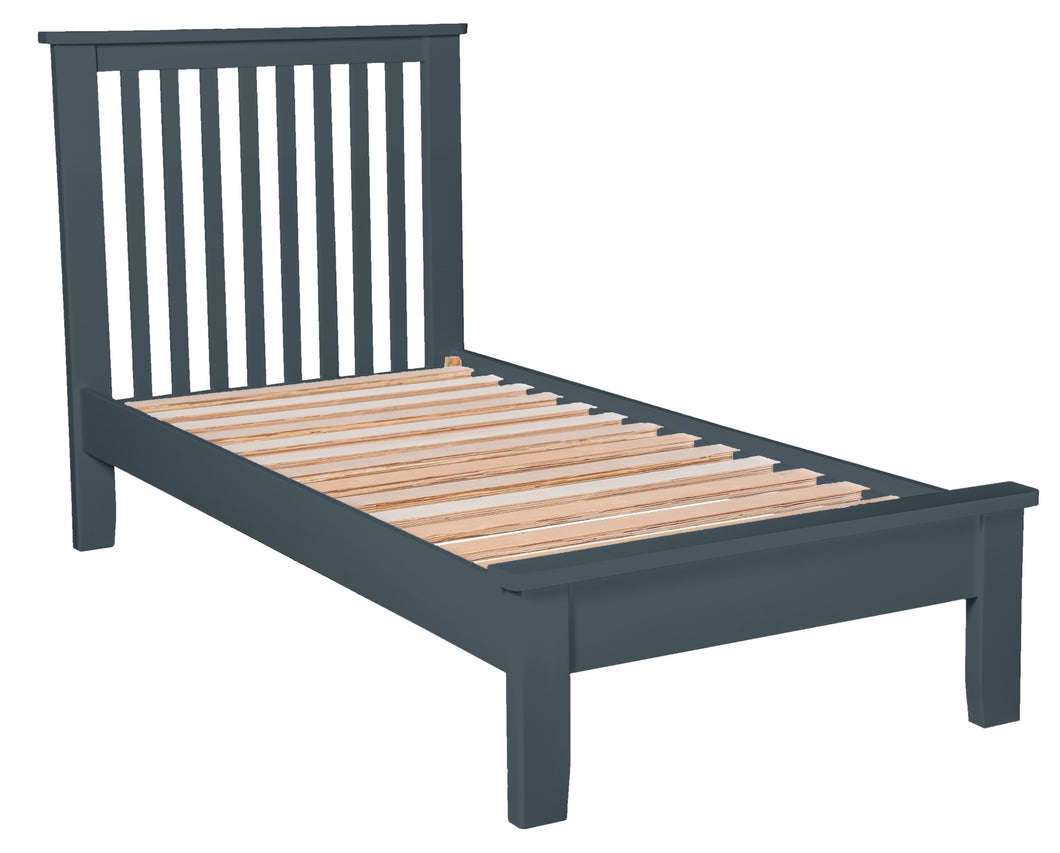 Hatton Bed Frame - Painted Blue or Charcoal