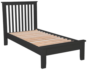 Hatton Bed Frame - Painted Blue or Charcoal