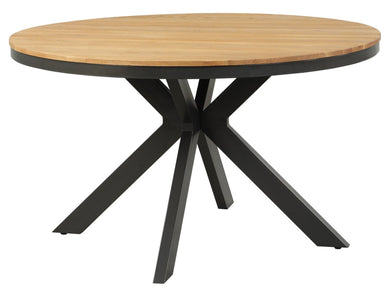 Industrial Oak | Round Dining Table