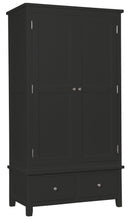 Load image into Gallery viewer, Hatton 2 Door 2 Drawer Wardrobe - Painted Blue or Charcoal