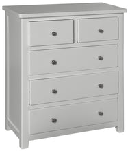 Load image into Gallery viewer, Hatton 2 over 3 Drawer Chest - Painted White or Grey