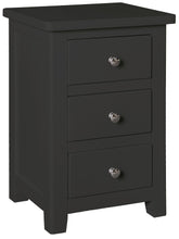 Load image into Gallery viewer, Hatton 3 Drawer Bedside - Painted Blue or Charcoal
