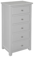 Load image into Gallery viewer, Hatton 5 Drawer Wellington Chest - Painted White or Grey