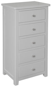Hatton 5 Drawer Wellington Chest - Painted White or Grey