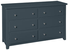 Load image into Gallery viewer, Hatton 6 Drawer Chest - Painted Blue or Charcoal
