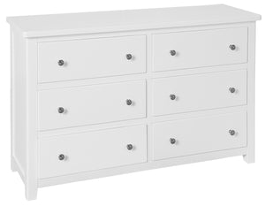 Hatton 6 Drawer Chest - Painted White or Grey