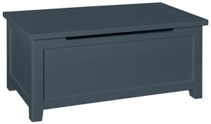 Hatton Blanket Box - Painted Blue or Charcoal
