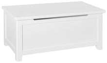 Load image into Gallery viewer, Hatton Blanket Box - Painted White or Grey