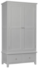 Load image into Gallery viewer, Hatton 2 Door 2 Drawer Wardrobe - Painted White or Grey