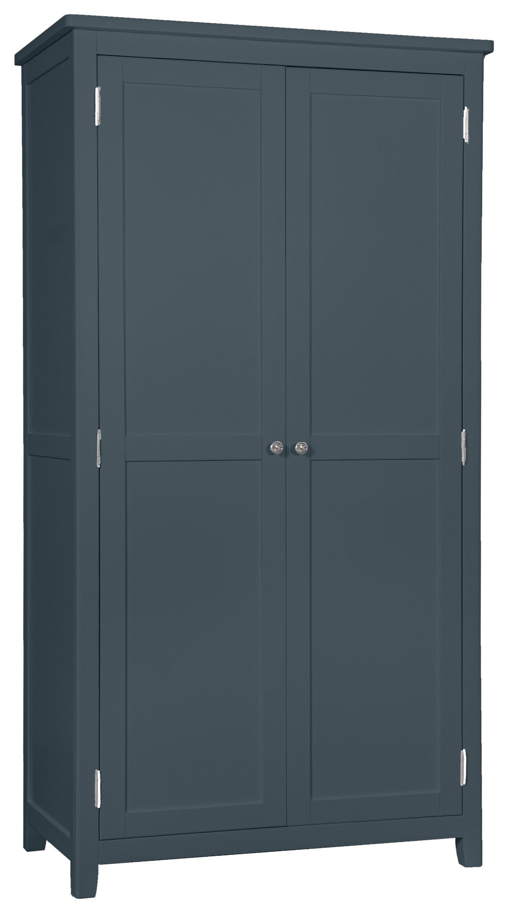 Hatton 2 Door Wardrobe - Painted Blue or Charcoal