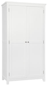 Hatton 2 Door Wardrobe - Painted White or Grey