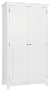 Hatton 2 Door Wardrobe - Painted White or Grey
