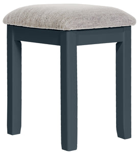 Hatton Stool - Painted Blue or Charcoal