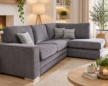 Load image into Gallery viewer, BIG BRAND SALE – Minc Fabric Right Hand Corner Sofa | Also Sold by Very