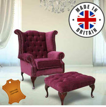 Load image into Gallery viewer, Brocklesby on Legs | Fabric Chesterfield