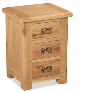 Sixhills Wide 3 Drawer Bedside