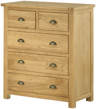 Load image into Gallery viewer, Binbrook 2 over 3 Chest - Oak