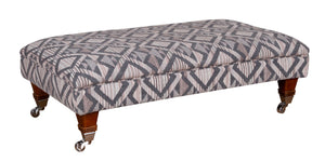 Barkstone | Fabric Footstool