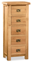 Load image into Gallery viewer, Sixhills 5 Drawer Tallboy Chest