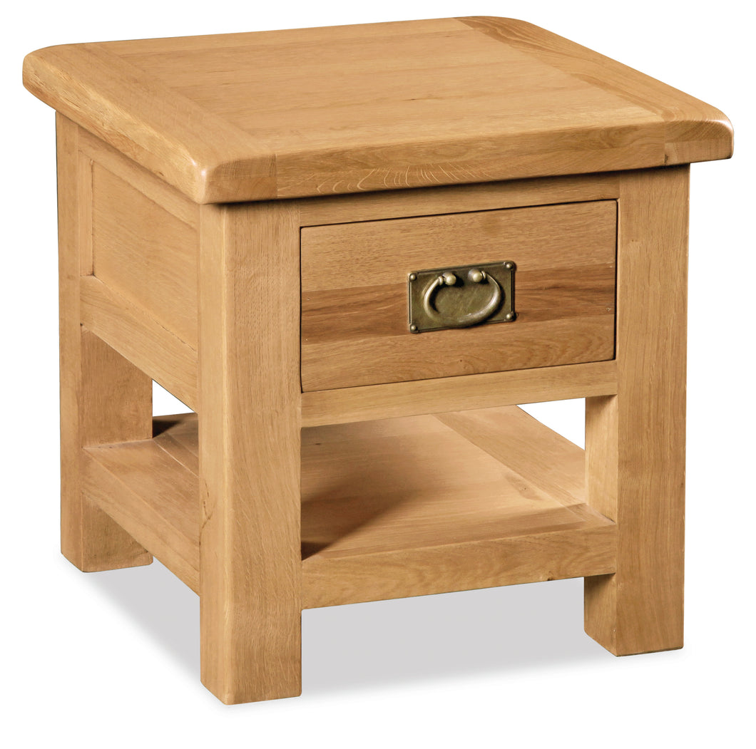 Sixhills Lamp Table with Drawer