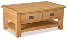 Load image into Gallery viewer, Sixhills Large Coffee Table with Drawer &amp; Shelf