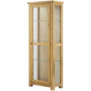 Binbrook Glazed Display Cabinet - Oak