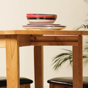 Half Moon/Round Flip Top Table