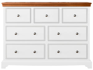 Inspiration 4 + 3 Drawer Chest - Choice of Colour