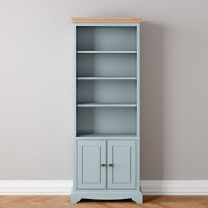 Inspiration Large 2 Door, Open Bookcase - Choice of Colour