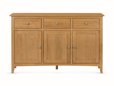 Kirkby 3 Door Sideboard - Oak