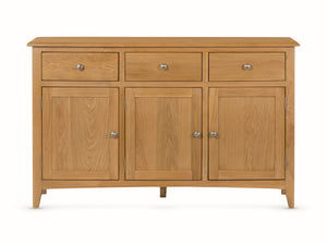 Kirkby 3 Door Sideboard - Oak