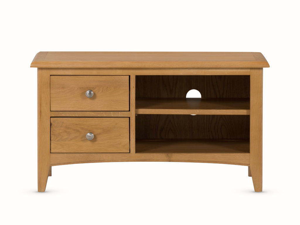Kirkby Small TV Unit - Oak