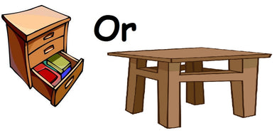 Small Furniture Disposal (eg coffee table or bedside cabinet)