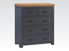 Load image into Gallery viewer, Tealby Painted Oak - 2 over 3 Chest