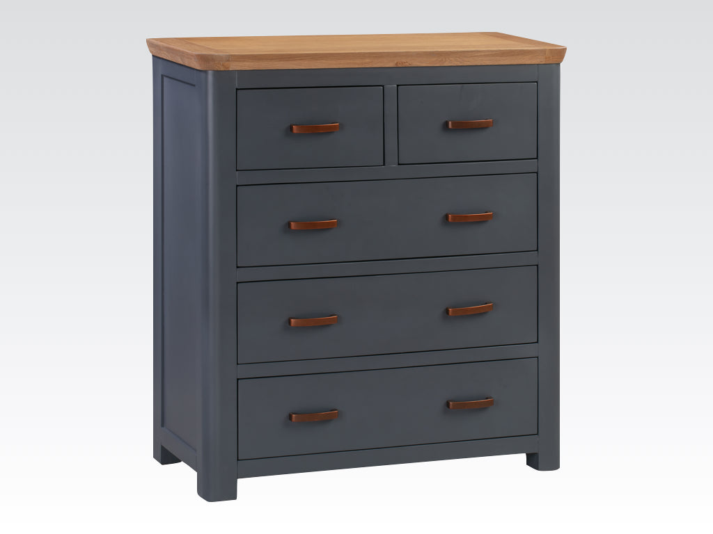Tealby Painted Oak - 2 over 3 Chest