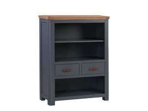 Tealby Painted Oak - Low Bookcase