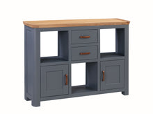Load image into Gallery viewer, Tealby Painted Oak - Low Open Display Unit