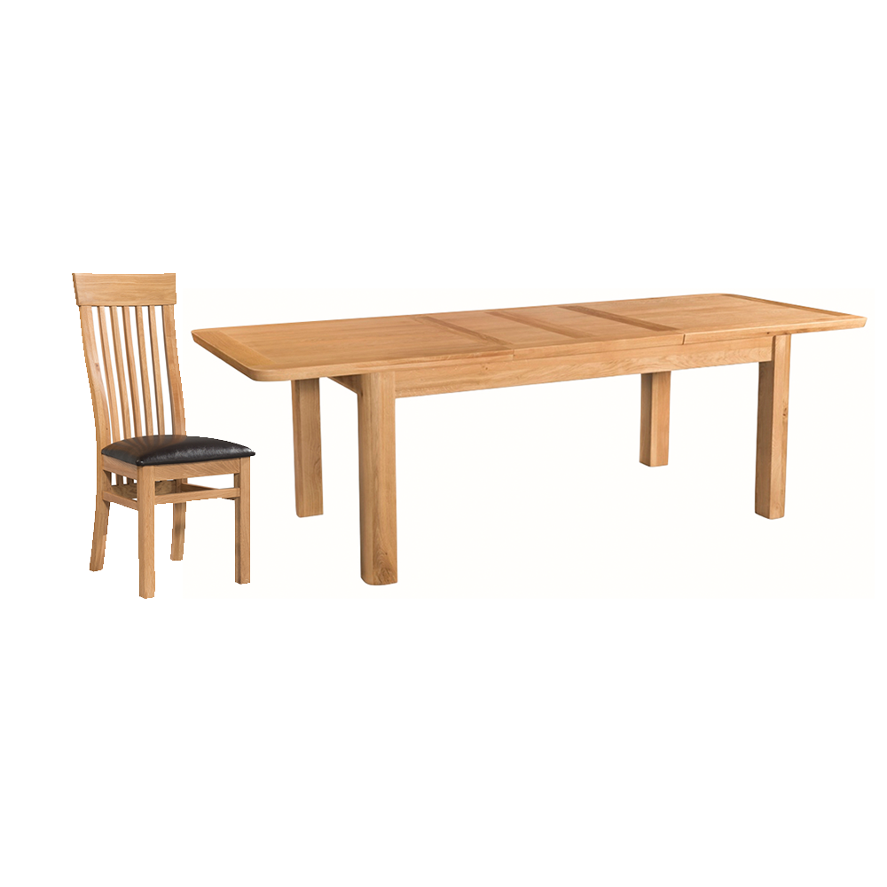 Tealby 6ft Extending Dining Set - Oak