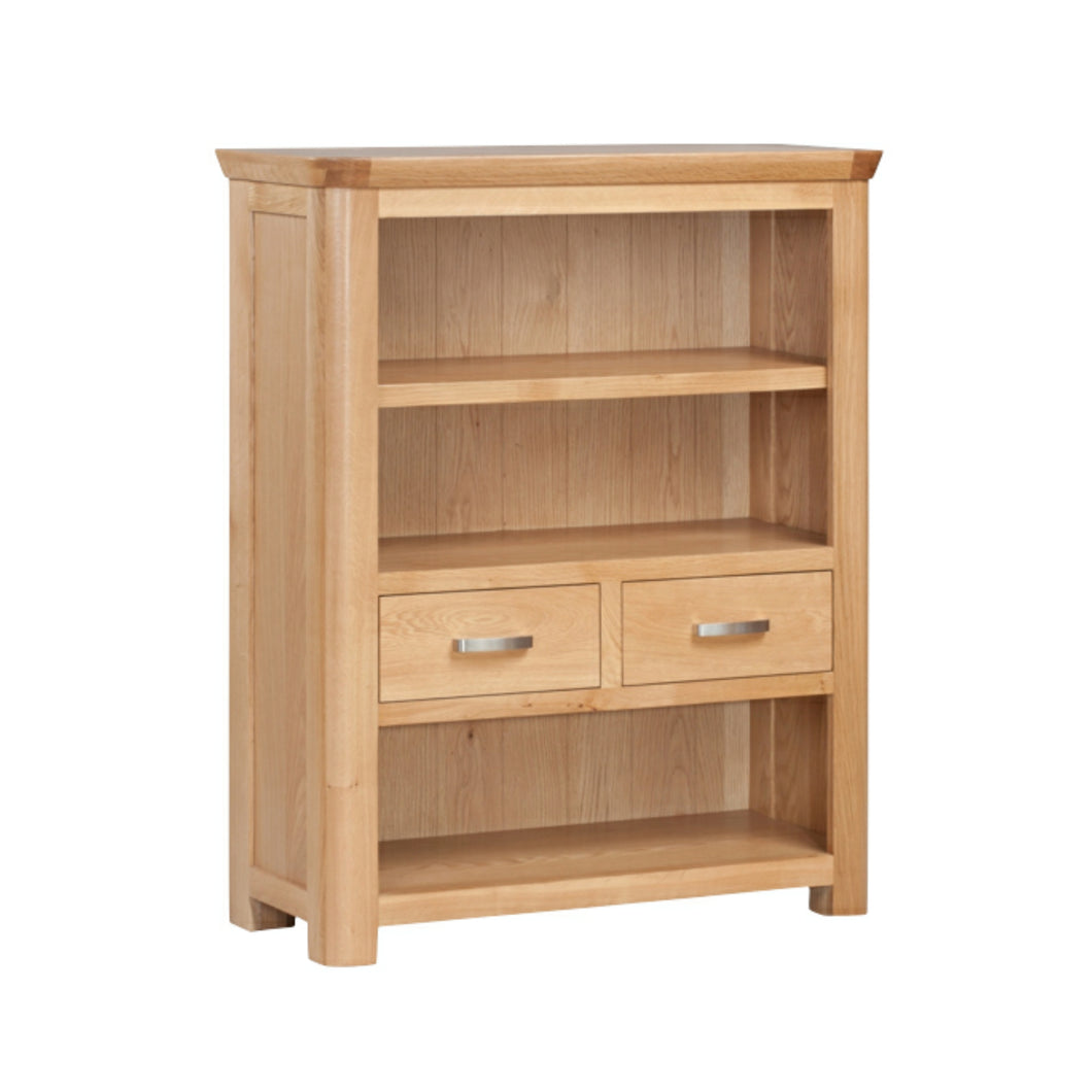 Tealby Low Bookcase - Oak