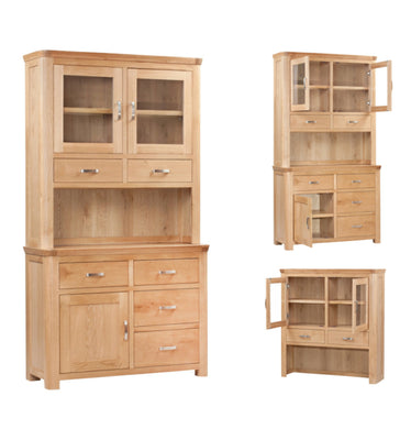 Tealby Two Drawer Wide Dresser - Oak