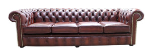 Brocklesby | Leather Chesterfield