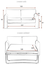Load image into Gallery viewer, Keelby 2 Seat Sofa Bed