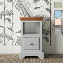 Load image into Gallery viewer, Inspiration Large 1 Drawer Open Bedside Chest - Choice of Colour