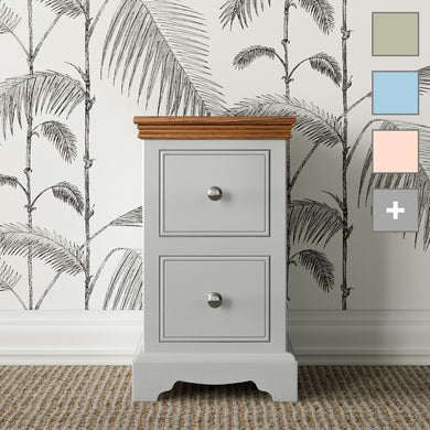 Inspiration Large 2 Drawer Bedside Chest - Choice of Colour