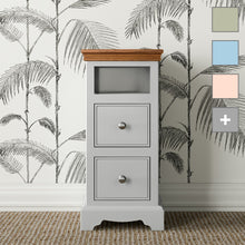 Load image into Gallery viewer, Inspiration Small 2 Drawer Open Bedside Chest - Choice of Colour